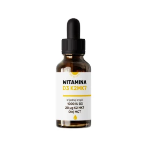 Witamina D3K2MK7 Olej MCT Krople 30 ml